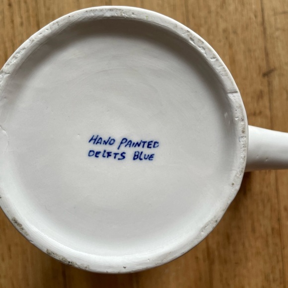 Royal Delft blue ship hand painted mug - Picture 4 of 5